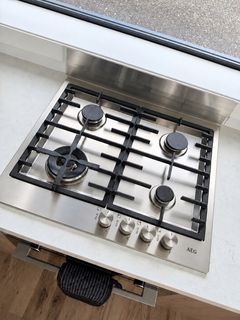 Gas hob — after