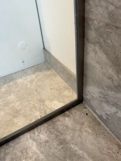 Shower corner — before
