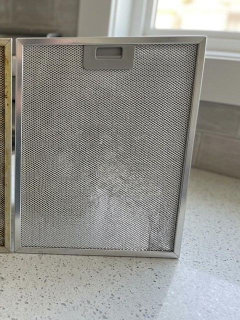 Kitchen extractor filter — after