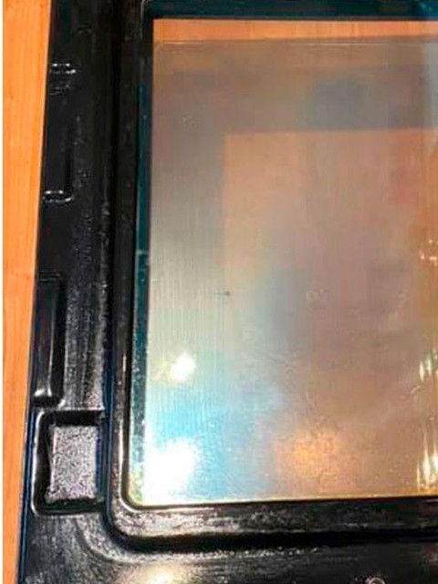 Oven glass — after